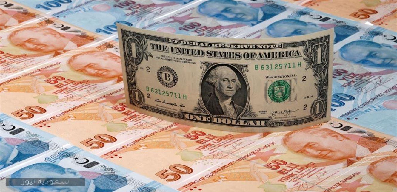 خسائر فادحة لـ الليرة التركية أمام الدولار الأمريكي بسبب العنف في سوريا