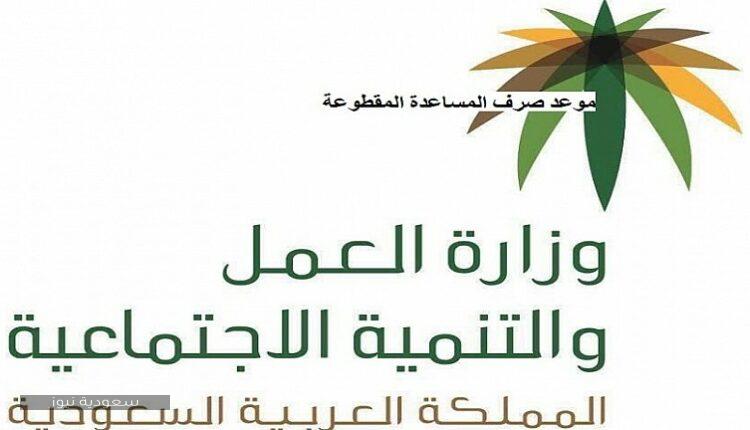 الاستعلام عن موعد صرف المساعدات المقطوعة 1441 المملكة العربية السعودية وزارة الموارد البشرية والتنمية الاجتماعية