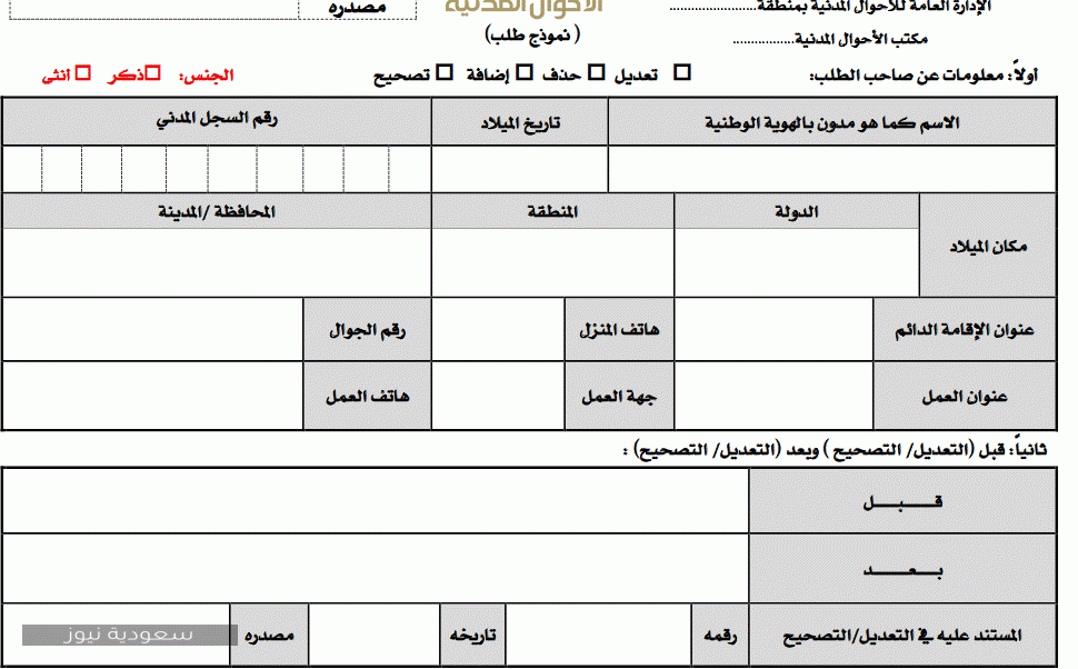 رابط نموذج تعديل اسم عامل وافد في الجوازات سعودية نيوز