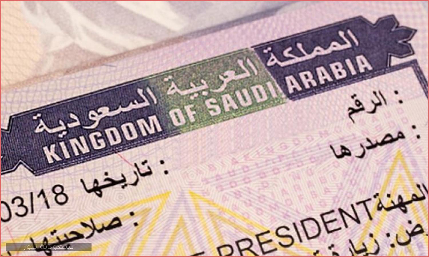 الاستعلام عن التأشيرة السعودية برقم الجواز