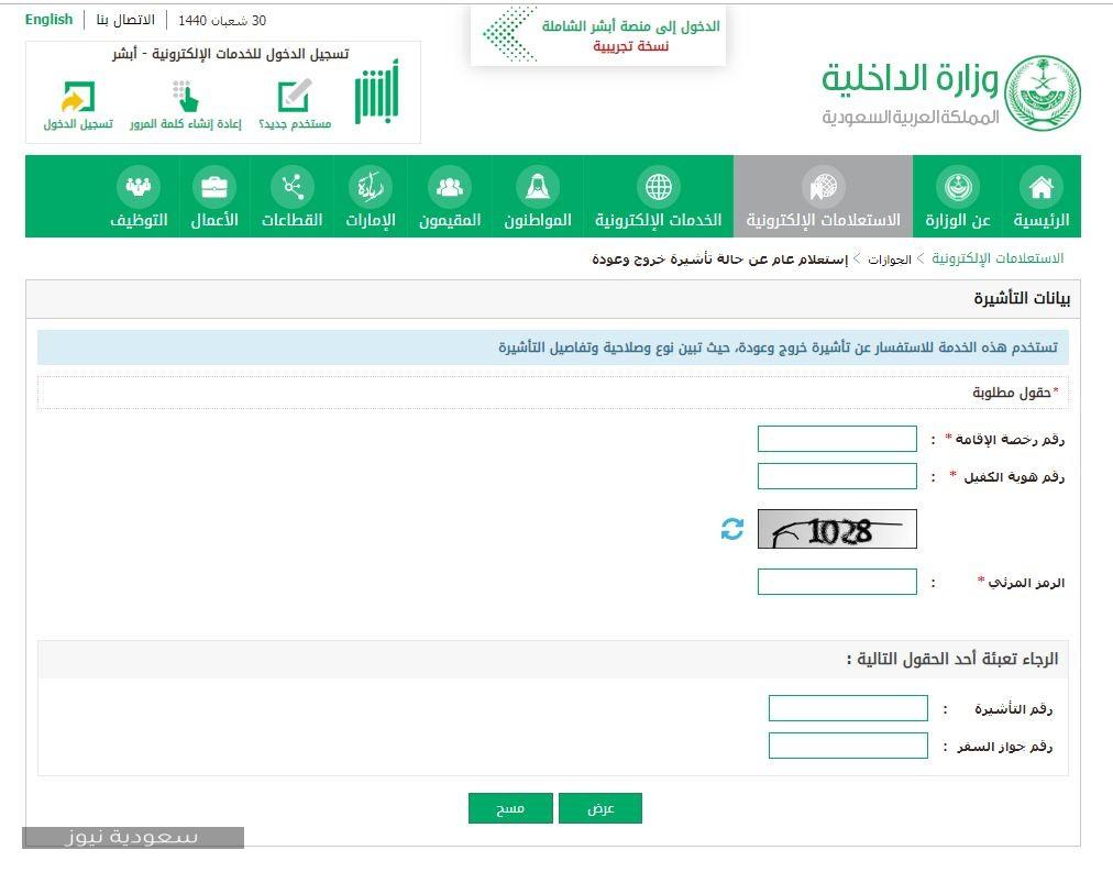 خطوات إلغاء تأشيرة لم يتم استخدامها من خلال بوابة أخبار أبشر السعودية