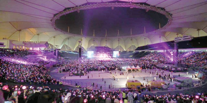 حفل فرقة BTS الكورية في موسم الرياض وأهم المعلومات عنها
