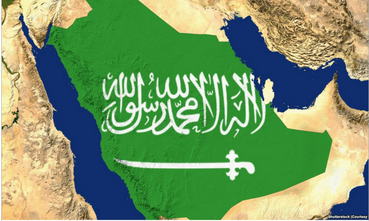 أين تقع المملكة العربية السعودية في قارة أسيا بالخرائط ؟