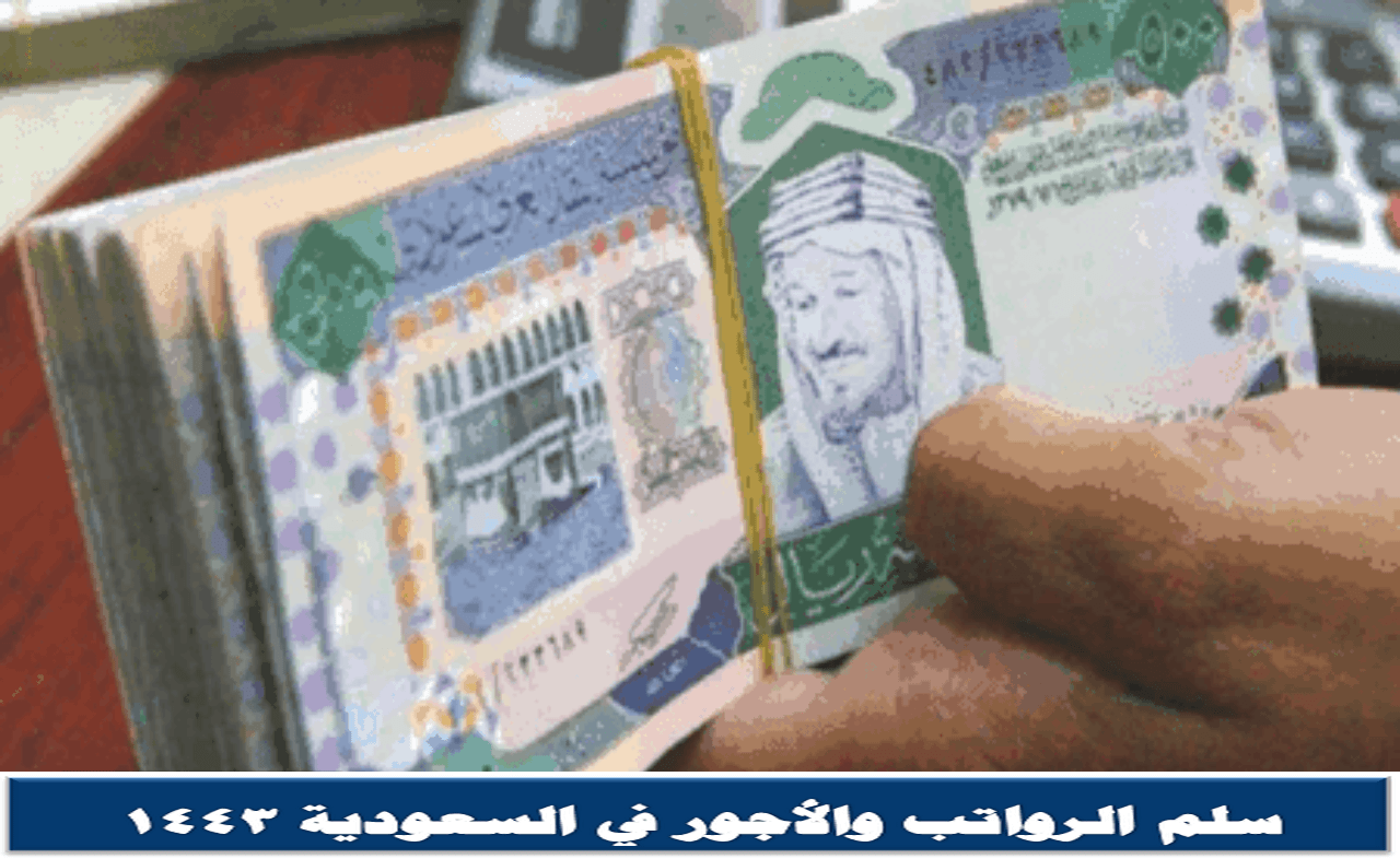 سلم الرواتب والأجور في السعودية 1443 .. الزيادات السنوية للمستويات الوظيفية