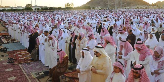 موعد صلاة عيد  الأضحى المبارك  في مكة وجدة ١٤٤٢