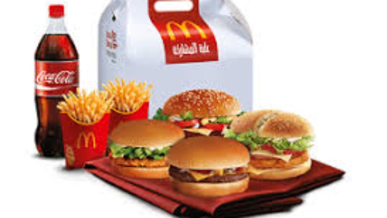ماكدونالدز وأسعار الوجبات داخل المملكة العربية السعودية 1443