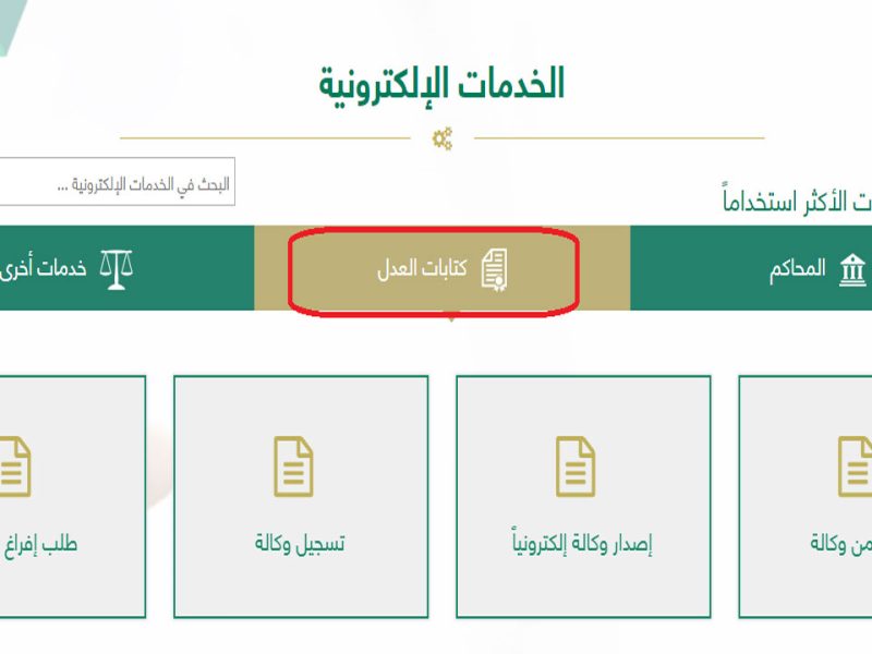 خطوات إنشاء وكالة إلكترونية لجنسية غير سعودي عبر موقع وزارة العدل