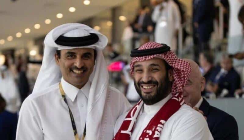 المجد لك.. تركي آل الشيخ يهدي أمير قطر أغنية جديدة قبل نهاية المونديال